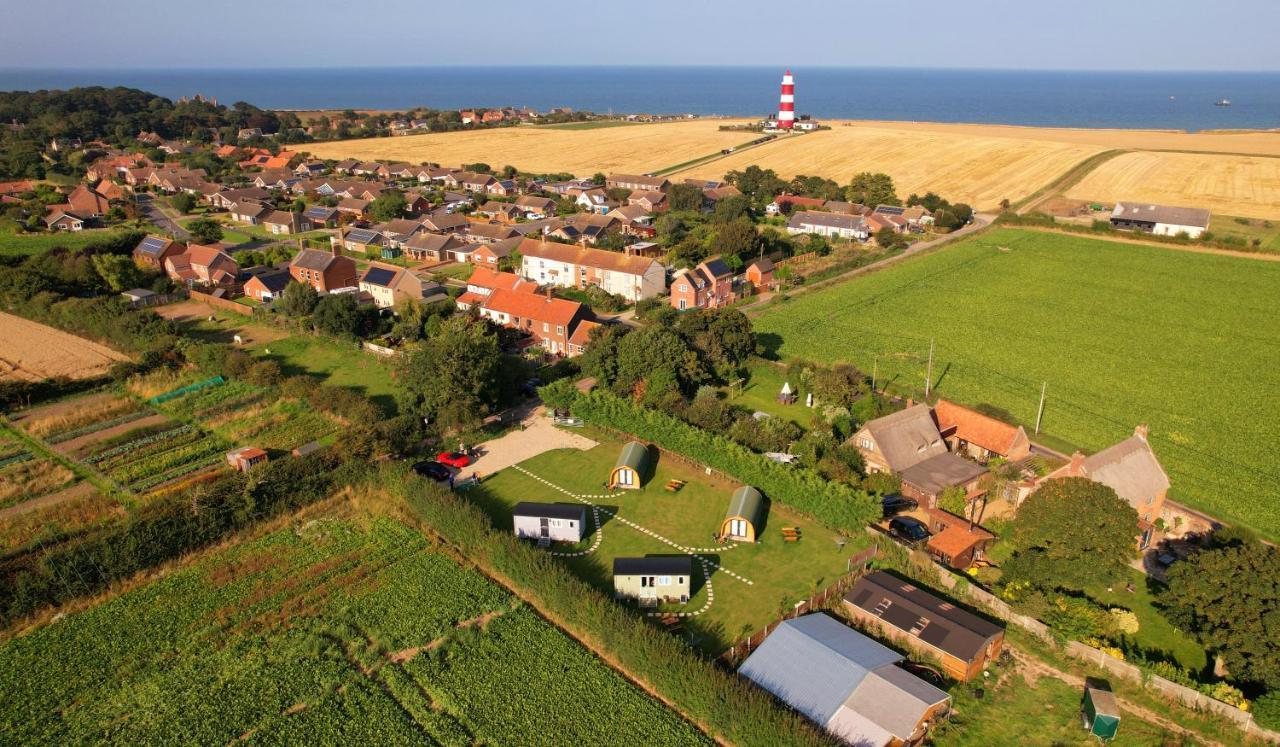 Lanterns Shepherds Huts & Glamping Happisburgh Eksteriør bilde